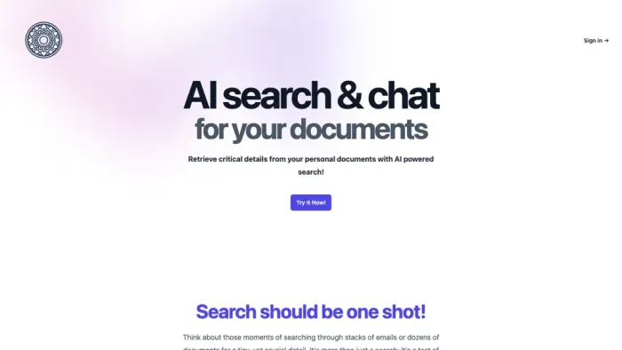 SearchMyDocs.ai SearchMyDocs.ai