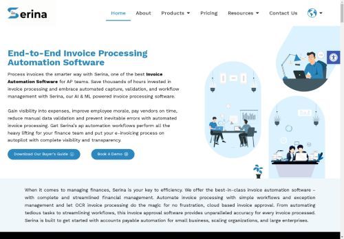 Serina - Automate Invoice Processing Serina - Automate Invoice Processing