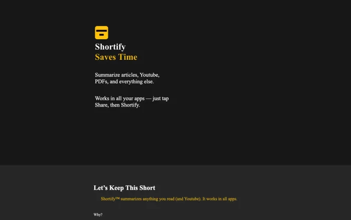 Shortify Shortify