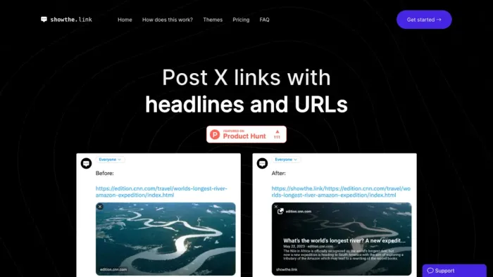 Show the Link Show the Link