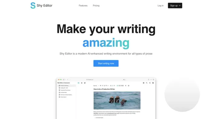 Shy Editor Shy Editor