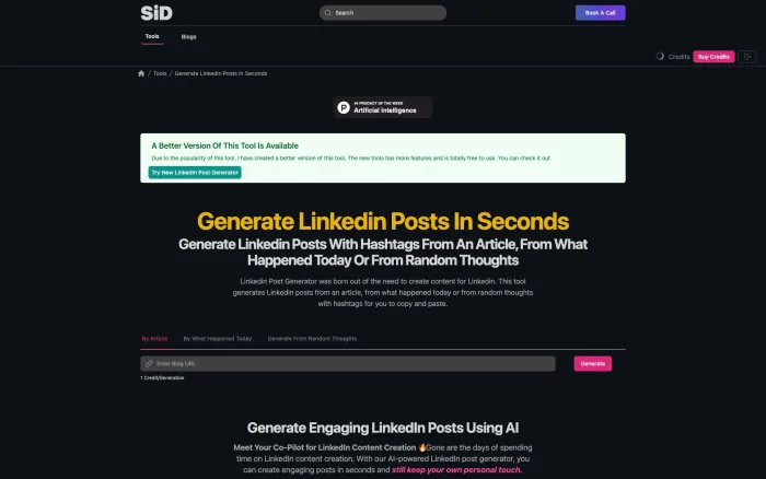 Linkedin Posts Generator Linkedin Posts Generator