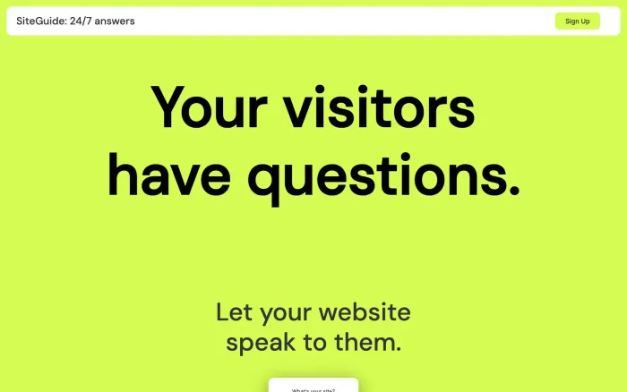 SiteGuide SiteGuide