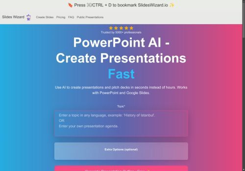 Slides Wizard Slides Wizard