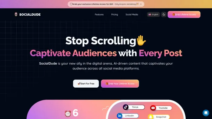 Socialdude.ai Socialdude.ai