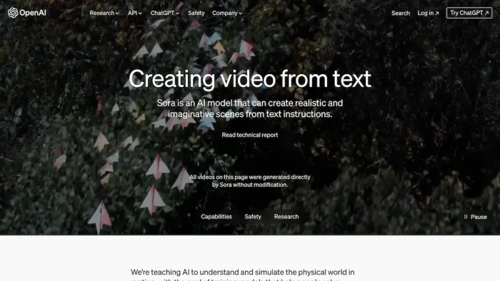Sora - OpenAI Sora - OpenAI
