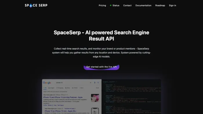 SpaceSerp SpaceSerp