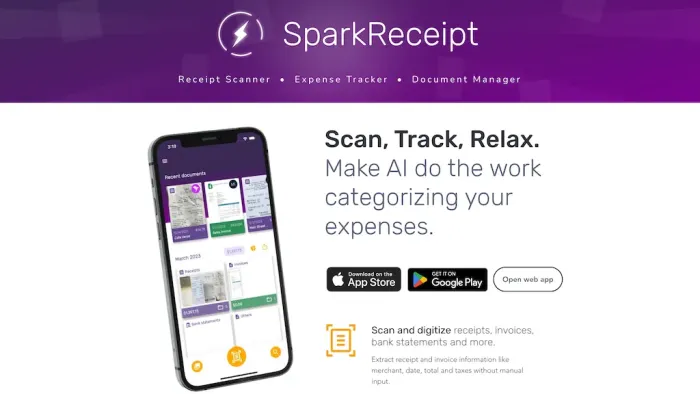 SparkReceipt SparkReceipt