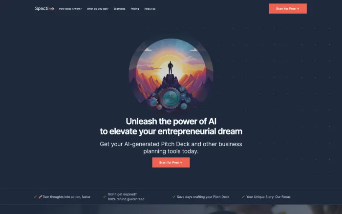 Spective: AI-Business Coach Spective: AI-Business Coach