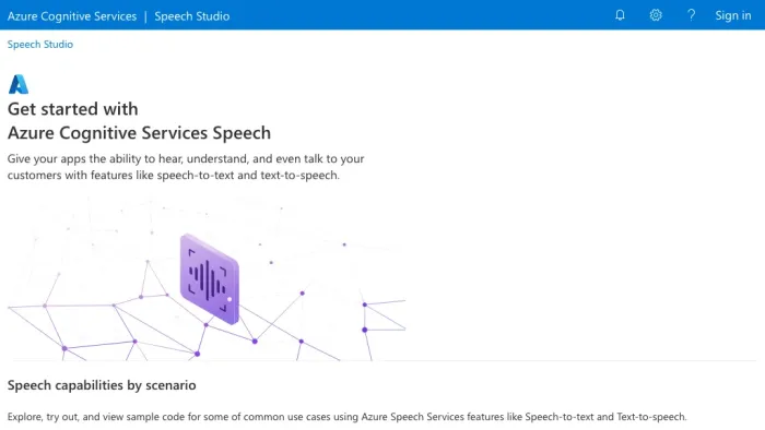 Speech Studio Speech Studio
