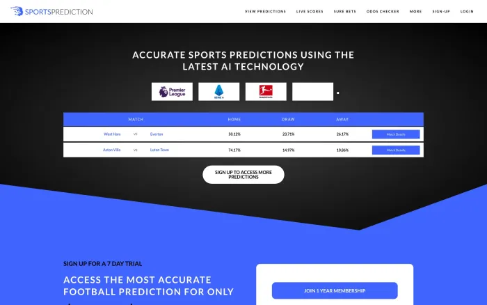 AI Sports Prediction AI Sports Prediction