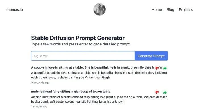 Stable Diffusion Prompt Generator Stable Diffusion Prompt Generator