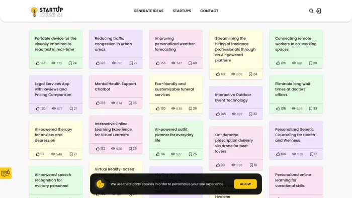 Startup Ideas AI Startup Ideas AI