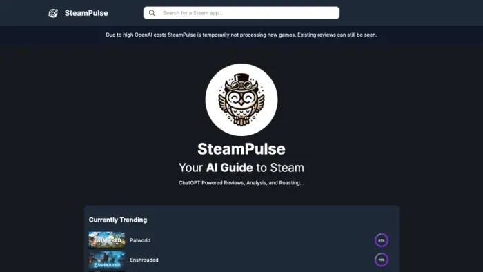 SteamPulse SteamPulse