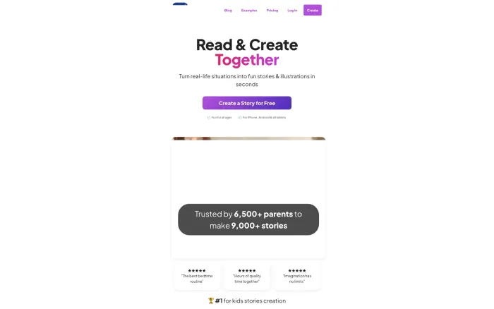 StoriesForKids.ai: Personalized Kid’s Books using AI StoriesForKids.ai: Personalized Kid’s Books using AI