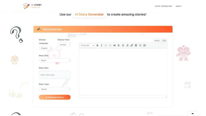 StoryGenerate.io StoryGenerate.io