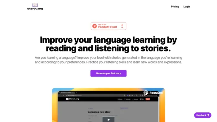 StoryLang StoryLang