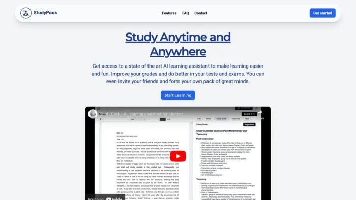 Study Pack Study Pack