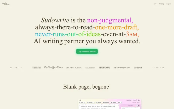 Sudowrite Sudowrite