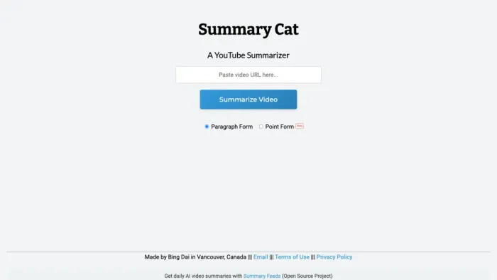 Summarycat Summarycat