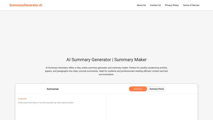 summarygenerator.ai summarygenerator.ai