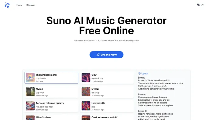 Suno AI Music Generator Suno AI Music Generator