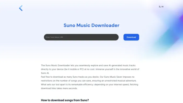 Suno Music Downloader Suno Music Downloader