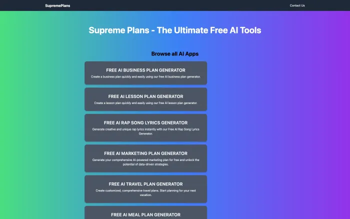 SupremePlans SupremePlans