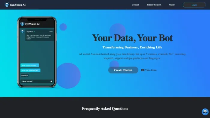 SynVisionAI Chatbot SynVisionAI Chatbot