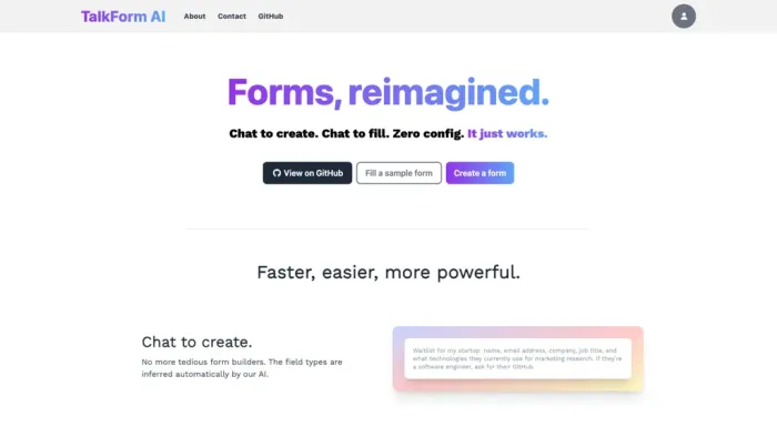 TalkForm.ai TalkForm.ai
