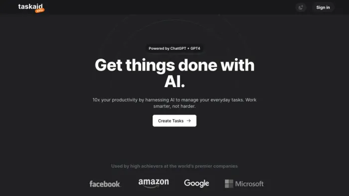 Taskaid AI Taskaid AI