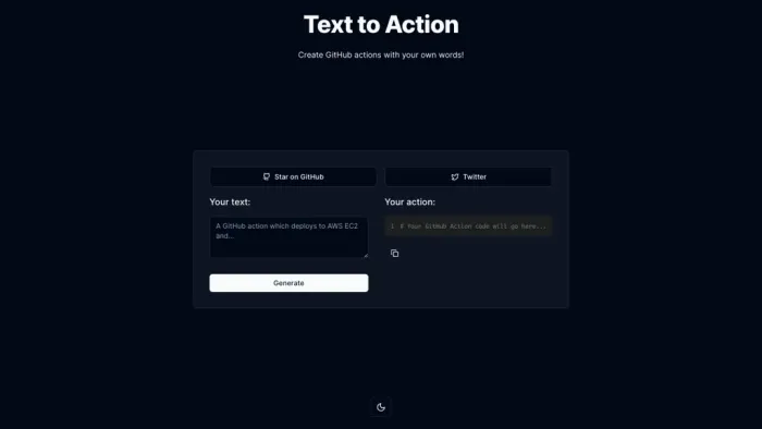 Text to Action Text to Action