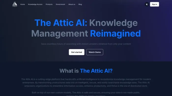 The Attic AI The Attic AI