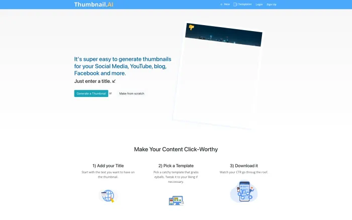 Thumbnails.ai Thumbnails.ai