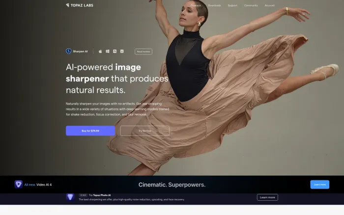 Topaz Sharpen AI Topaz Sharpen AI