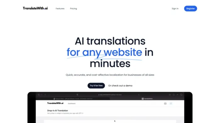 TranslateWith.AI TranslateWith.AI