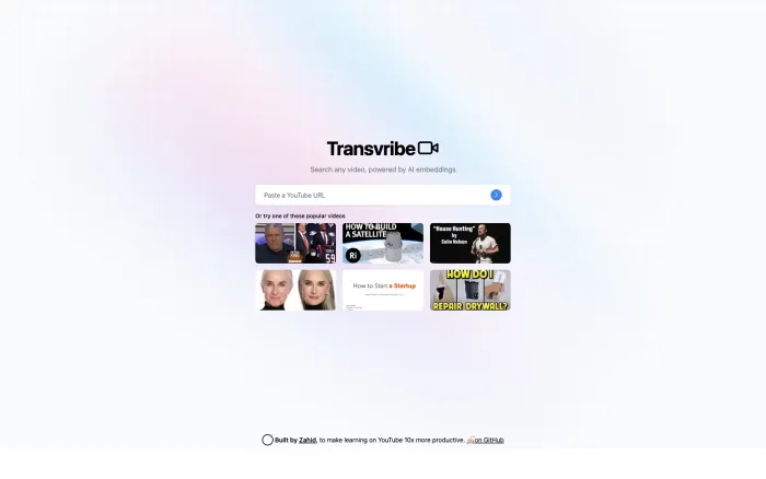 Transvribe Transvribe