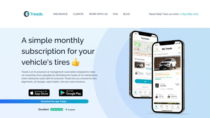 Treads Tire Subscription Treads Tire Subscription
