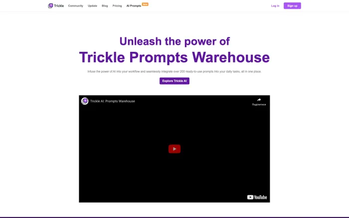 Trickle.so Prompts Db Trickle.so Prompts Db