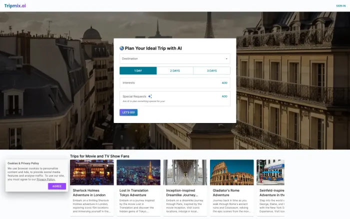 Tripmix.ai Tripmix.ai
