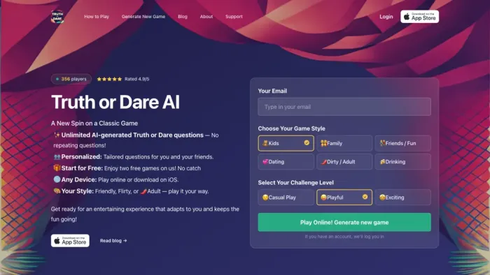 Truth or Dare AI Truth or Dare AI