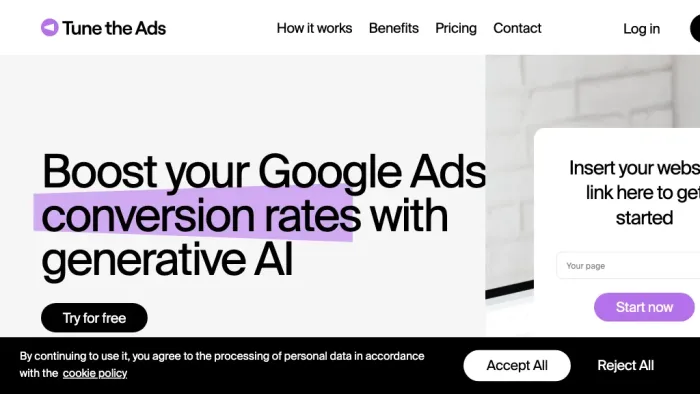Tune the ads Tune the ads