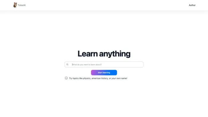 TutorAI TutorAI