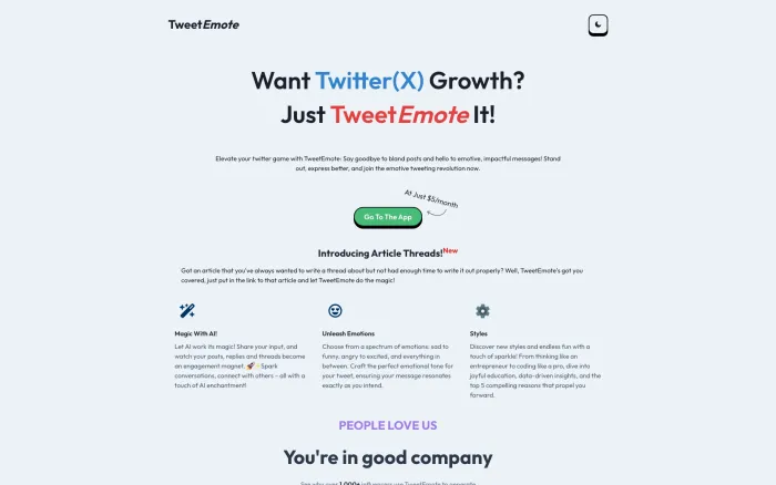TweetEmote TweetEmote