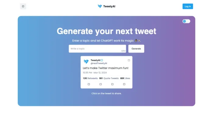 TweetyAI v2.0 TweetyAI v2.0
