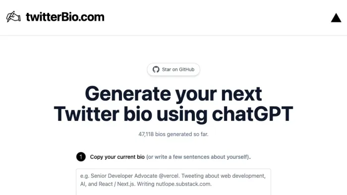 Twitter Bio Generator Twitter Bio Generator