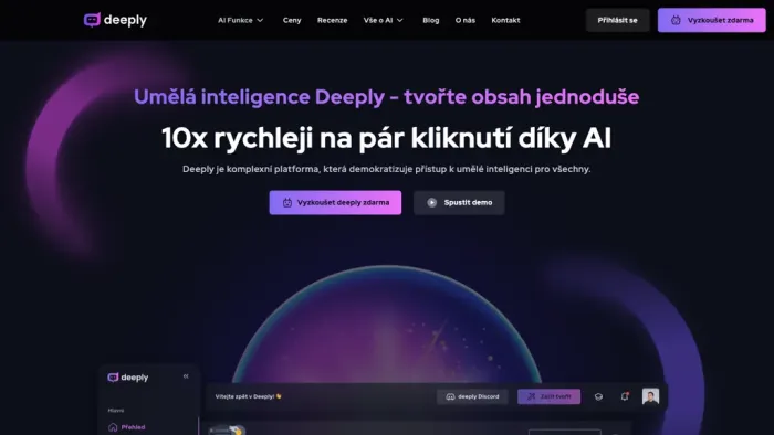 Umělá inteligence Deeply Umělá inteligence Deeply