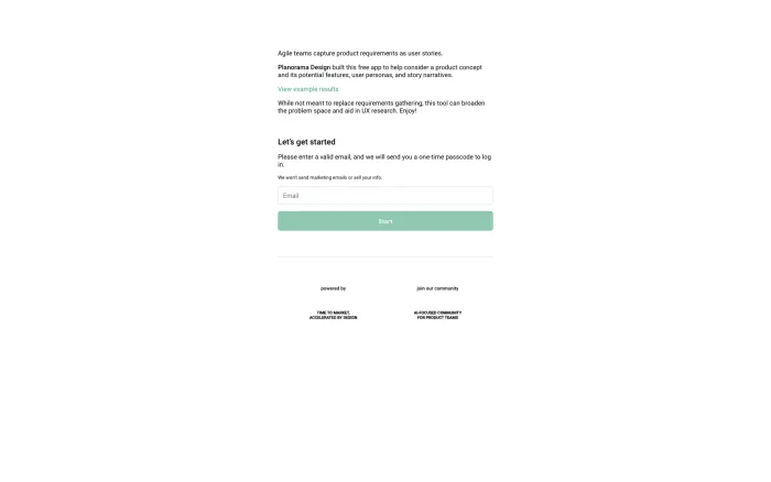 User Story Generator User Story Generator