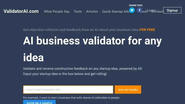ValidatorAI ValidatorAI