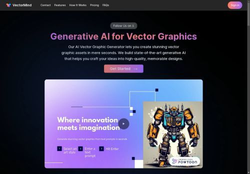VectorMind - Generative AI for Vector Graphics VectorMind - Generative AI for Vector Graphics